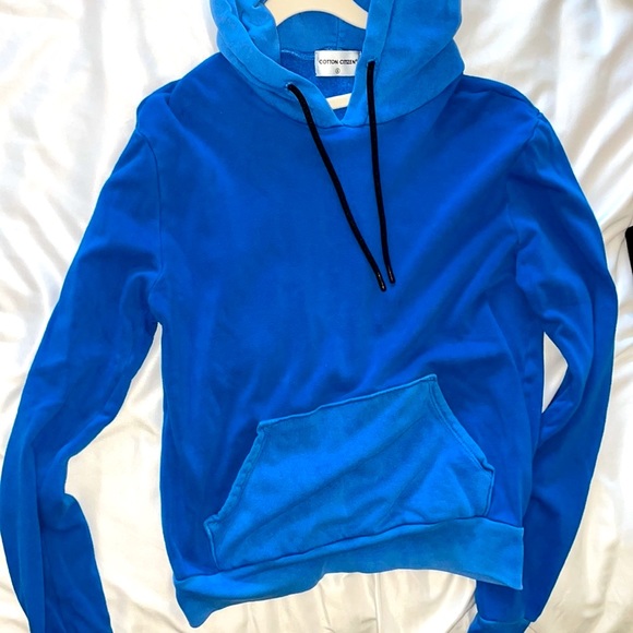 Cotton Citizen Women’s Hoodie / sweatshirt in faded blue, size small - Picture 3 of 7